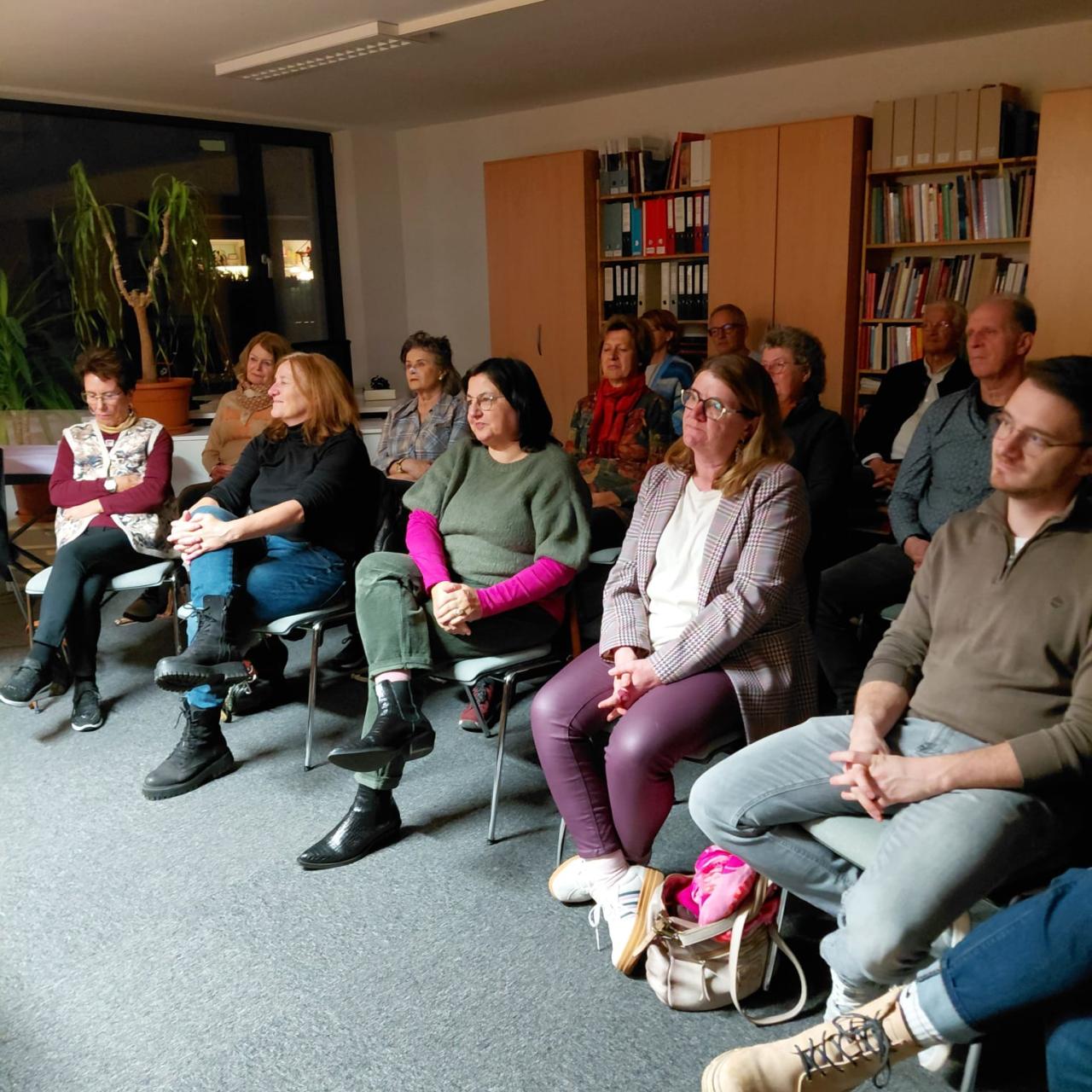 Publikum bei der Veranstaltung Orgel:Litera:Tour