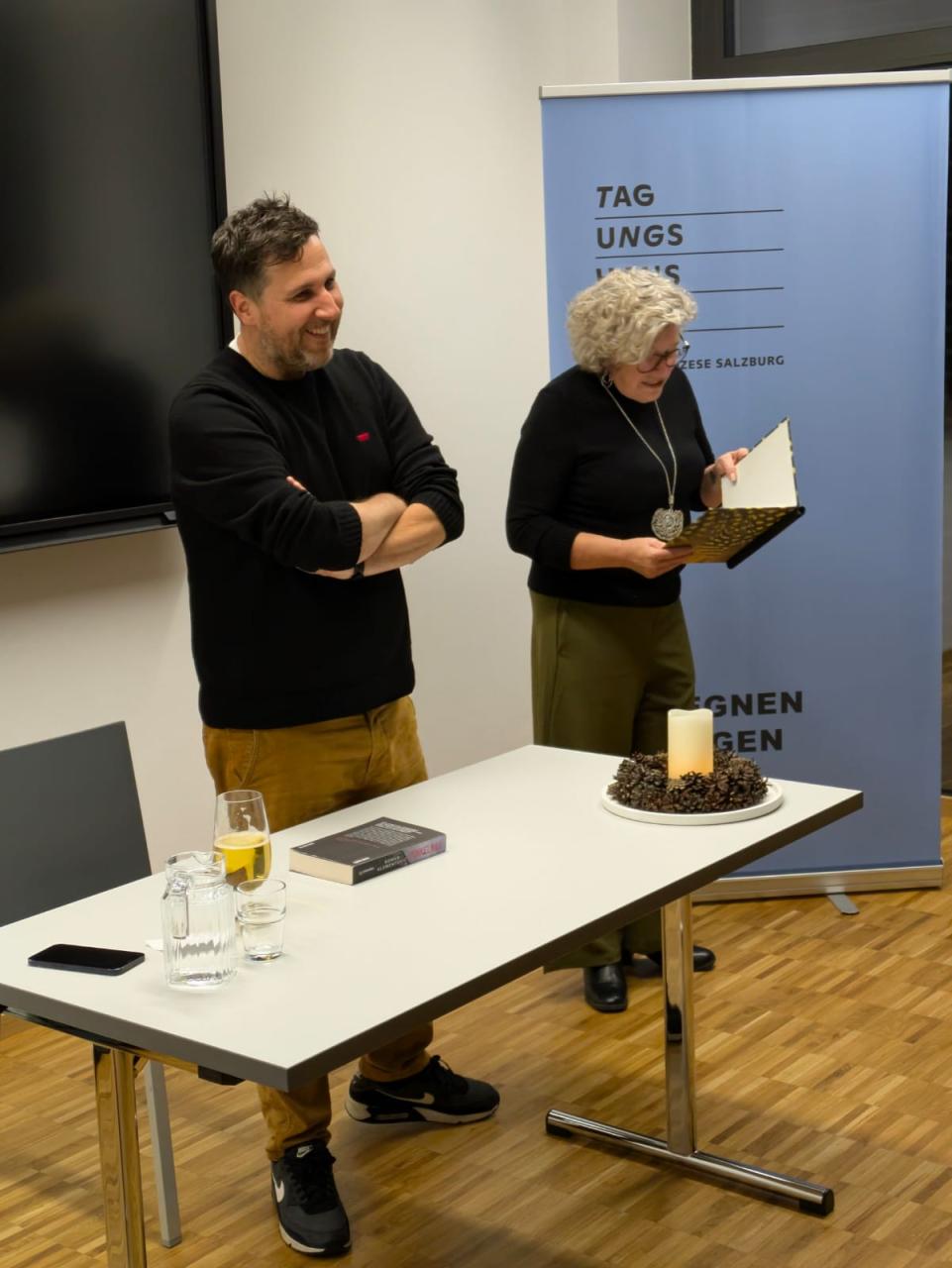 Roman Klementovic und Manuela Atzl